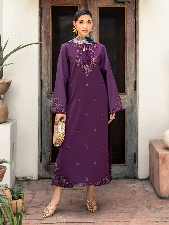 DHANAK EMB 3PC SUIT ZA-001201
