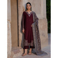 IZEL-3PC DHANAK EMBROIDERED SUIT | BIC-4364