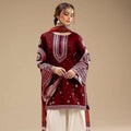 Embroidered Luxury Lawn Unstitched 3Pc | 1059