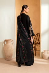 Hussain Rehar - 3PC Lawn Embroidered SUIT (Unstitched) LC-7063