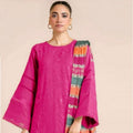 3PC UNSTITCHED HEAVY EMBROIDERED SUIT