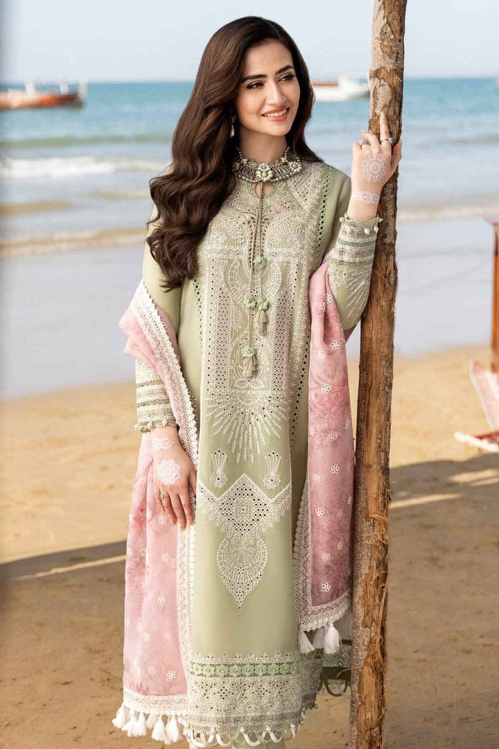 JADE - 3PC LAWN EMBROIDERED SUIT LC-7196