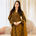 PREMIUM LAWN 3PC EMBROIDERED DRESS EMBROIDERED DUPATTA | 1011