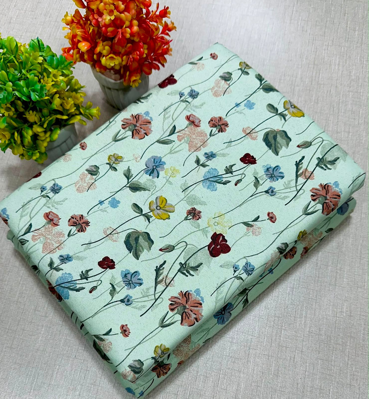🌸 LAWN FLORAL PRINTS – 2 PCS UNSTITCHED COLLECTION 🌸