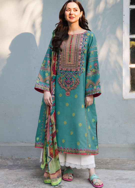 DHANAK EMB 3PC SUIT ZA-101211