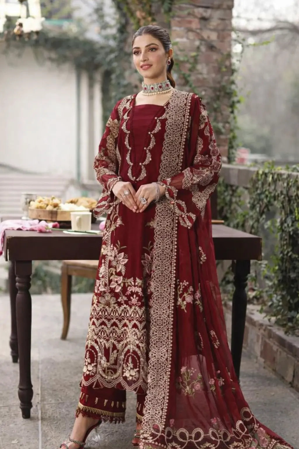 DHANAK EMB 3PC SUIT ZA-101209